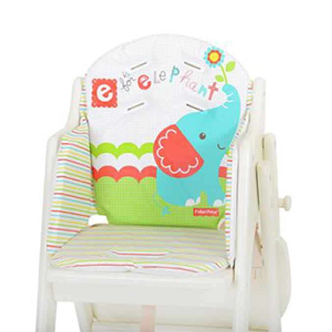 Fisher-Price: Elephant High Chair Insert Cushion baby toddler highchair ...