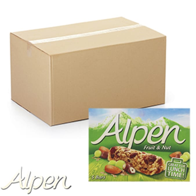 Alpen Bars: Fruit & Nut (Case of 50 Bars)