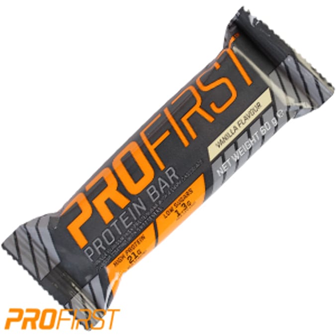 ProFirst Protein Bar Vanilla (Case of 24 Bars) whey protein powder low