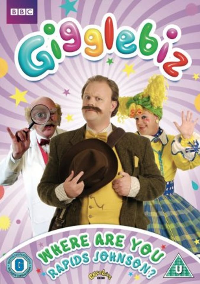 BBC Gigglebiz: Where Are You Rapids Johnson? DVD