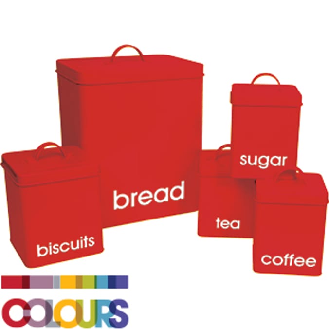 Home bargains tea hot sale coffee sugar canisters