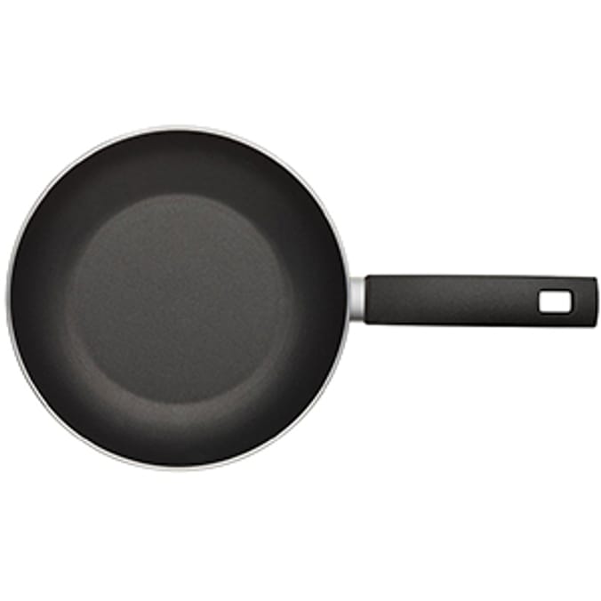 Pyrex Inductiva 28cm Aluminium Frying Pan red healthy cooking kitchen non stick Home Bargains