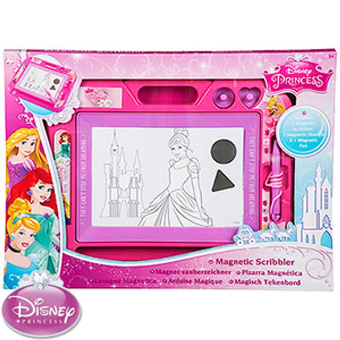 Disney Princess Magnetic Scribbler creative play fun art toy childrens Home Bargains