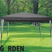 Grey Pop Up 3 x 3m Gazebo 