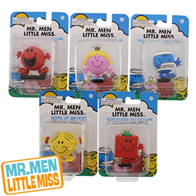 Mr Men & Little Miss Mini Figure Collection (Case of 24) | Home 