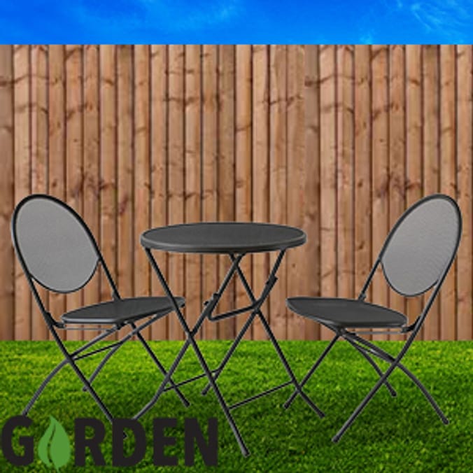 Garden table and chairs shop set home bargains