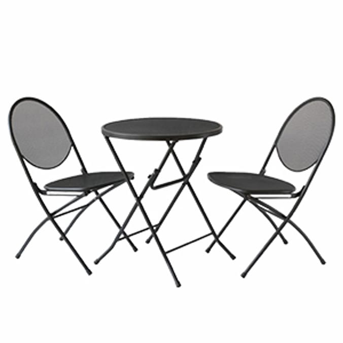 Nouvelle Bistro 2 Seat Cafe Table Chair Set Home Bargains