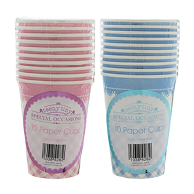 Special Occasions Paper Cups (Case of 240) catering baby shower