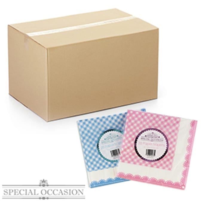 Special Occasions Paper Napkins (Case of 480) picnic party barbecue bbq