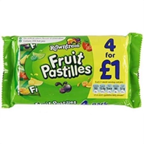 Rowntrees Fruit Pastilles 4Pk | Home Bargains