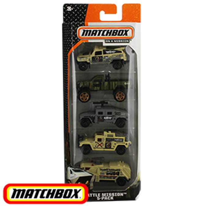 Matchbox Collectable Cars On A Mission army vehicle cars collect toy gift Home Bargains