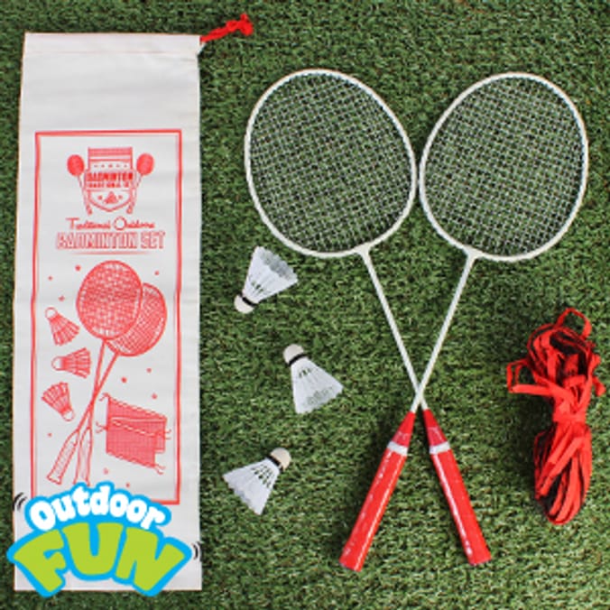 Traditional Outdoors Badminton Set