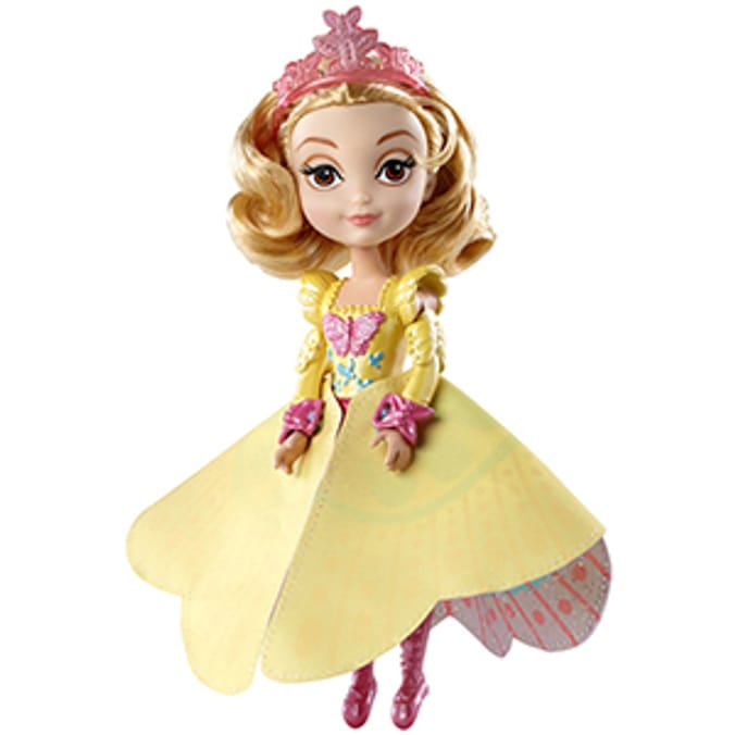 Sofia the First 2 in 1 Costume Surprise Doll Amber sophia the first 1st butterfly Home Bargains