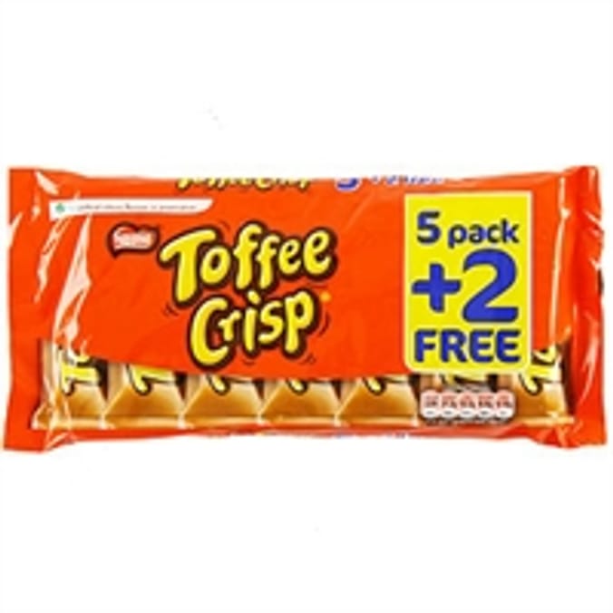 Nestle Toffee Crisp 7 Pack