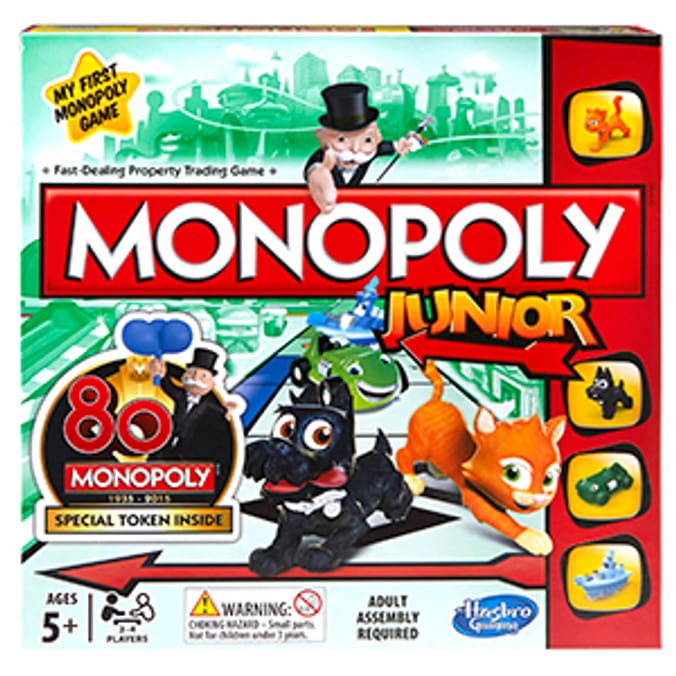 Monopoly Junior My First Monopoly Game Home Bargains