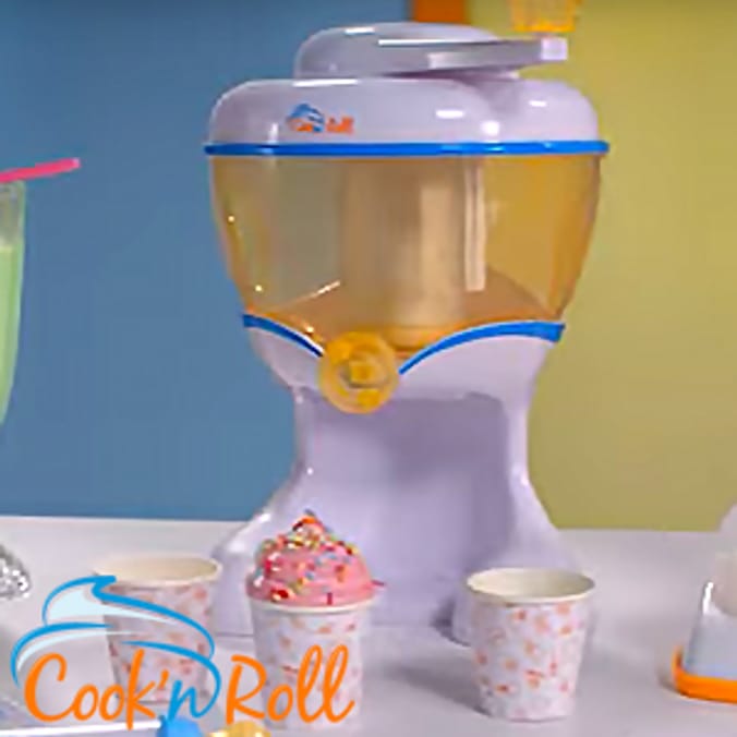 Cook 'n Roll Ice Cream Maker frozen yoghurt children creative food