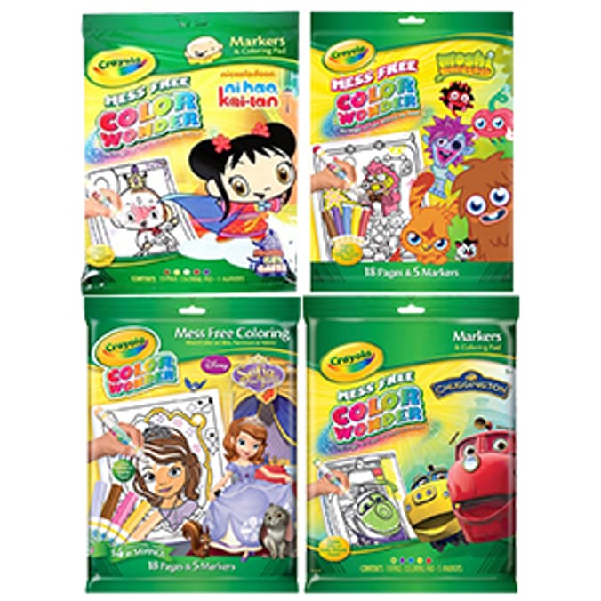 Crayola Mess Free Colour Wonder Packs (Case of 18)