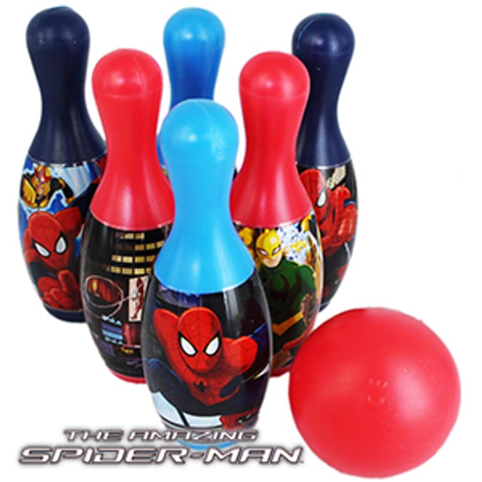  Spiderman Bowling Games Activities Bundle for Toddlers, Kids -  3 Pc Marvel Superhero Bowling Set with Stickers, and More (Spiderman  Playset) : Sports & Outdoors