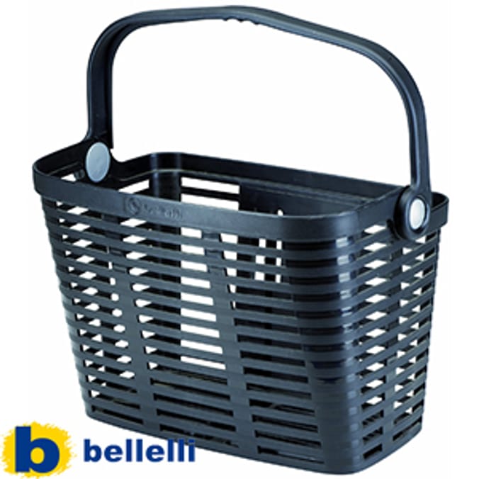 Plaza Cycle Front Basket bicycle bike transport shopping bag Home Bargains