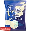 Dairy Free White Chocolate Buttons (Case of 14 Bags)