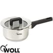 Woll Stainless Steel Saucepan with Glass Lid (16cm)