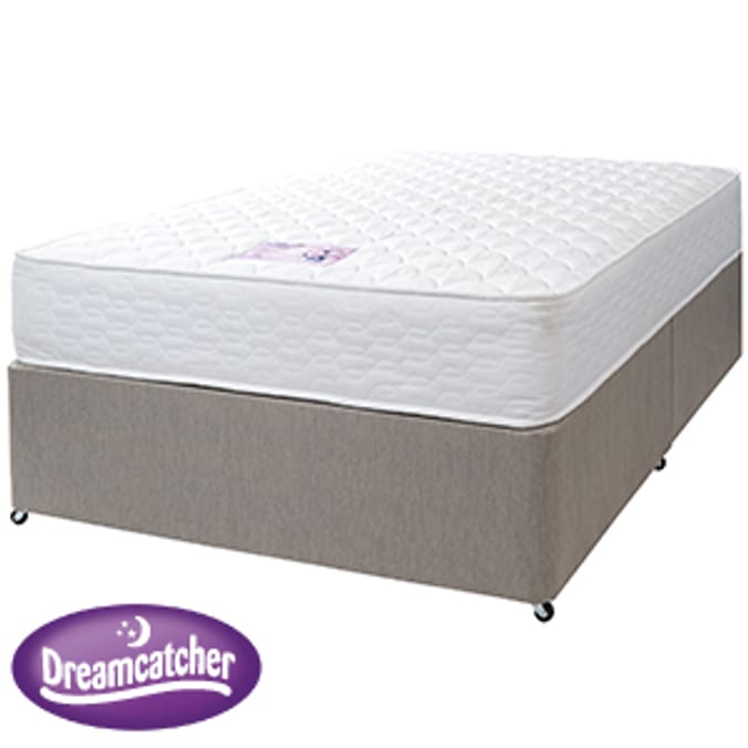 No Storage Wheat Divan Base & Key Mattress Home Bargains
