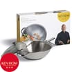 Ken Hom Stainless Steel Wok (32cm)