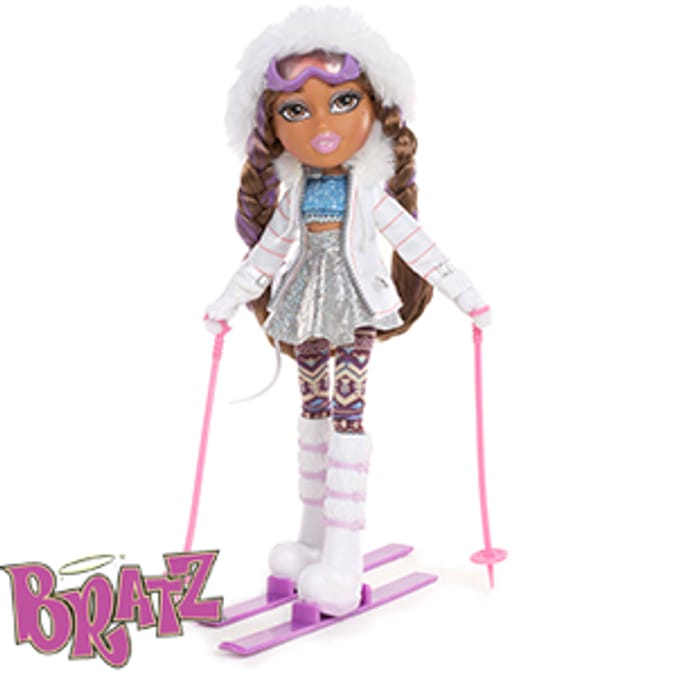 Bratz Snowkissed Yasmin Doll figure winter sled sledge accessories ...