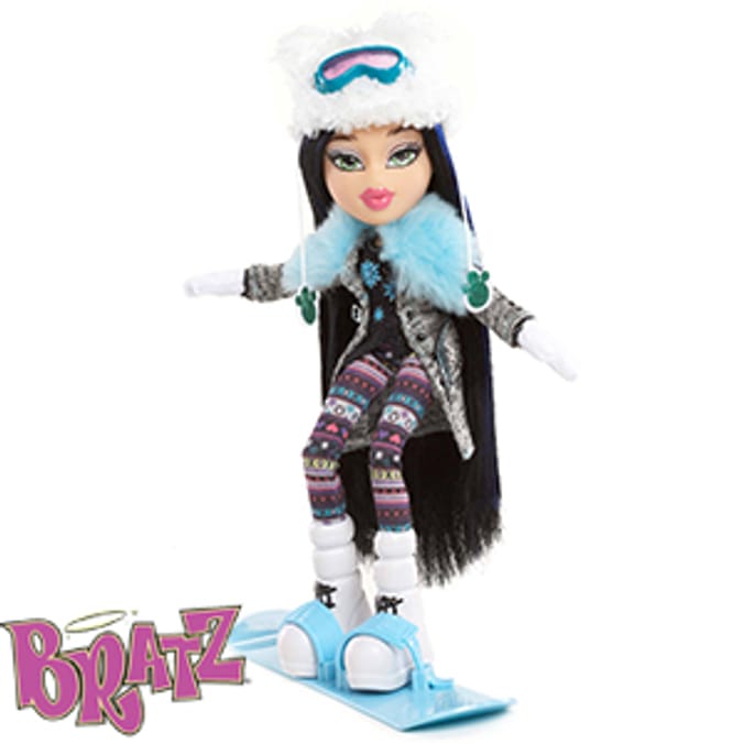 Bratz Snowkissed Jade Doll figure winter sled sledge accessories