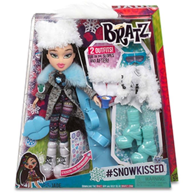 Bratz Snowkissed Jade Doll figure winter sled sledge accessories slopes