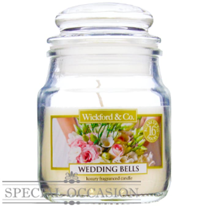Wickford & Co. Wedding Bells Mini Candles (Case of 36) luxury fragrance