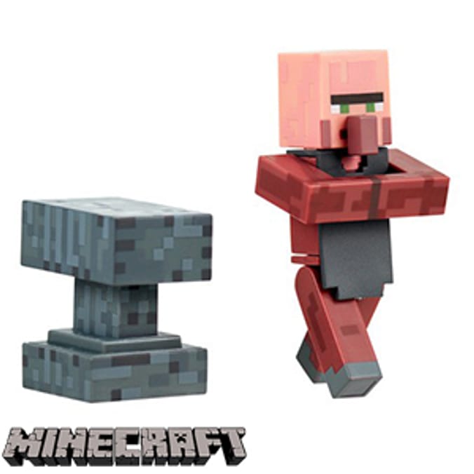 Minecraft Overworld Villager Blacksmith Figure