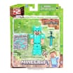 Minecraft Overworld Steve with Diamond Armour Figure