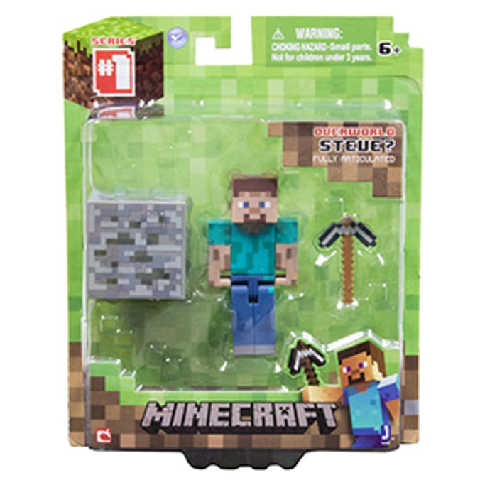 Minecraft Overworld Steve? Figure overworld series 2 collect steve ...