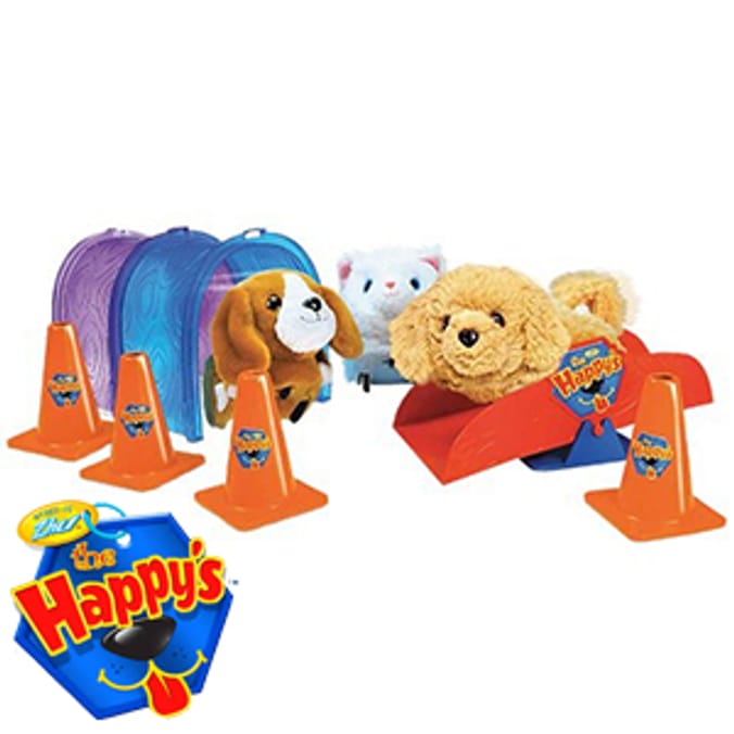 The Happys Training Playset Play Pet Show Cones Tunnels Activity