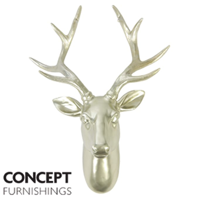 Stag Head Wall Mount (Champagne)