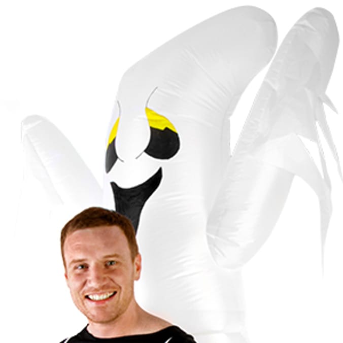 Halloween Inflatable Ghost Costume self inflate adult costume fancy