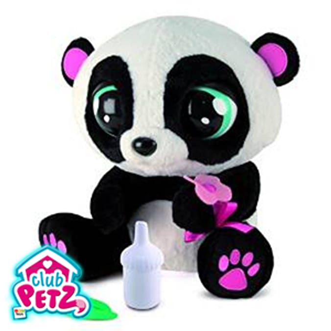 møl smøre fællesskab Club Petz: Yoyo Panda interactive talking cuddly plush yo yo giant cute  present gift christmas 2016 | Home Bargains