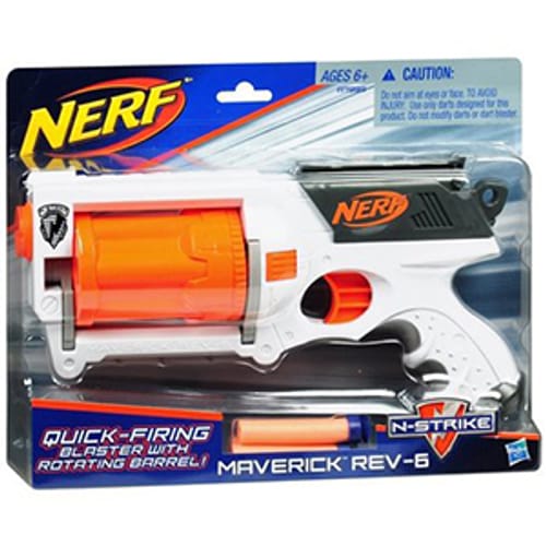 Nerf N-Strike Maverick Blaster Foam Dart Bullet Gun Toy Play Nstrike ...