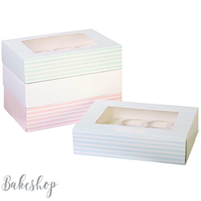 Bakeshop Cupcake Boxes (24 x Large Boxes)