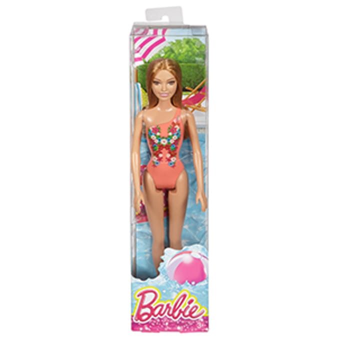 Barbie water play online doll