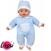 Lissi Baby Doll with Sounds: Blue