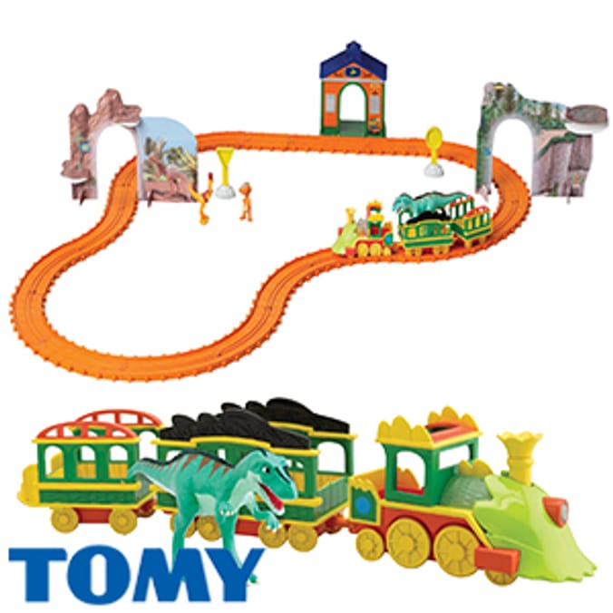 Dinosaur train cheap motorized train set