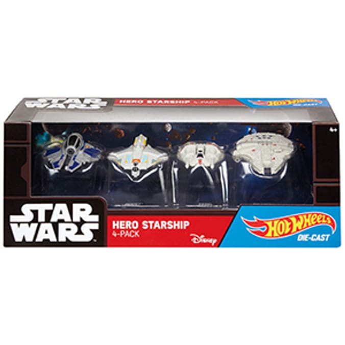 Star Wars Hot Wheels: Hero Starship Die-Cast Vehicles