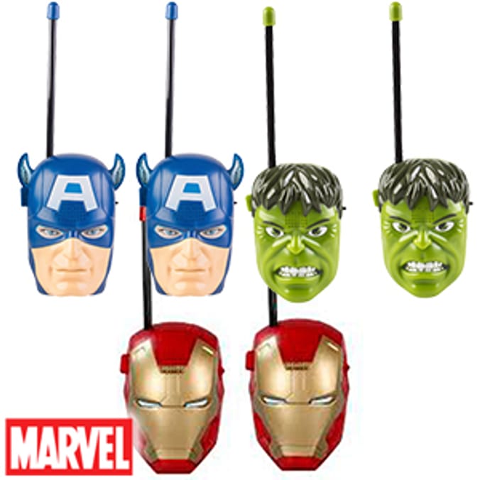 Marvel Avengers Walkie Talkies interactive electronic walky talky ...