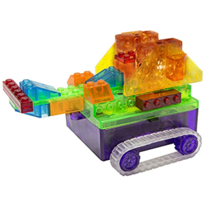 Laser Pegs 8 in 1 Car / Tank Runner construction toy build blocks