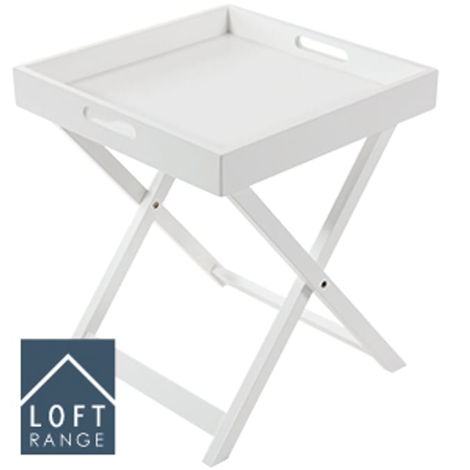 Loft range store tray table