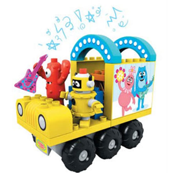 Mega Bloks Yo Gabba Gabba! Plex's Tour Buggy Home Bargains