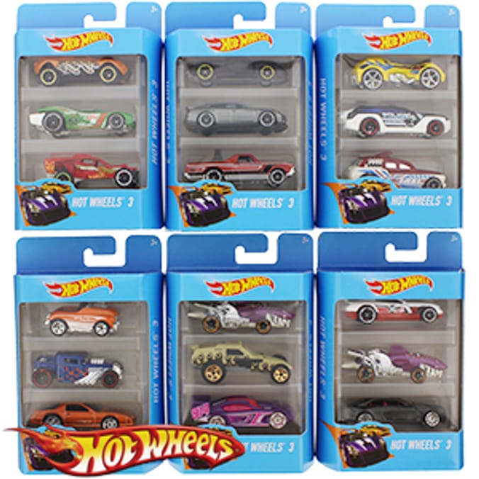 3 pack best sale hot wheels