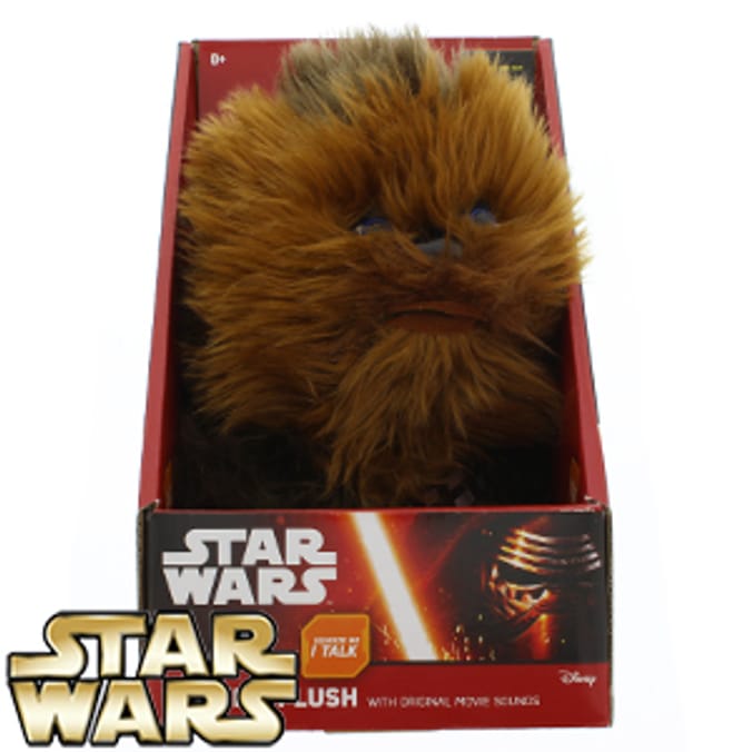 Talking chewbacca clearance doll